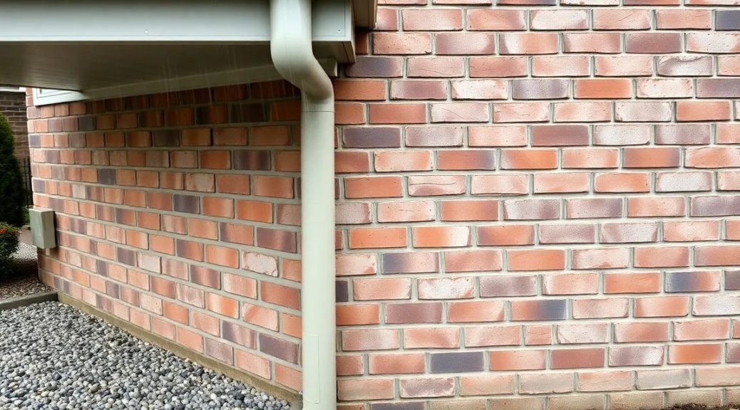 Voorkom dat regenwater in je buitenmuur trekt